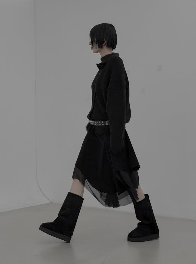 S Basic Knit Cardigan