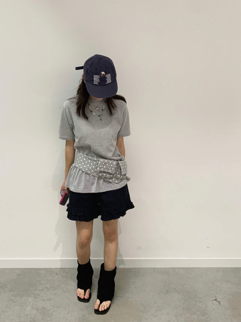 fomfom frill banding shorts (4c)