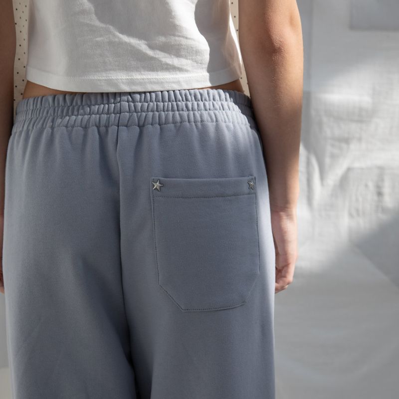 STAR RIVET SWEATPANTS (SKY)