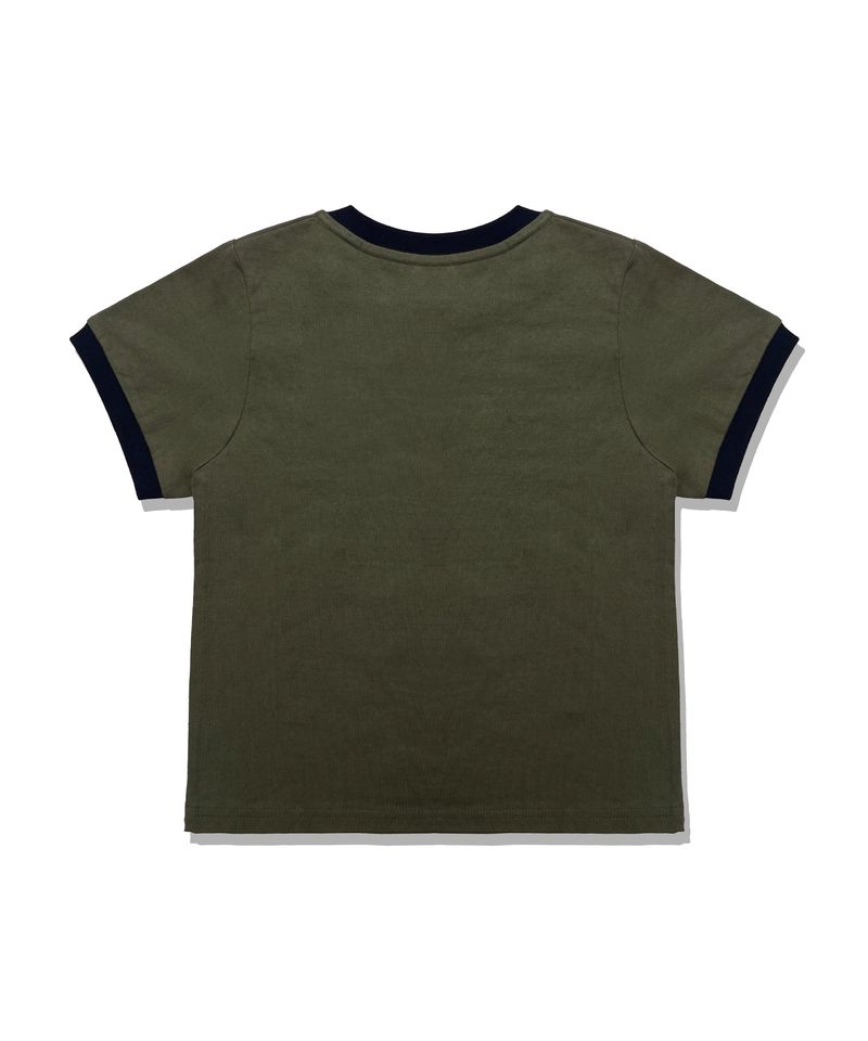  BIG GRAPHIC LOGO CROP TEE KAIKI