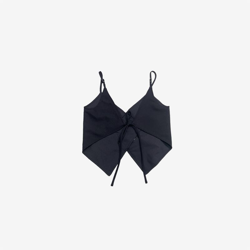 Ronane String Pocket Unbalanced Vest