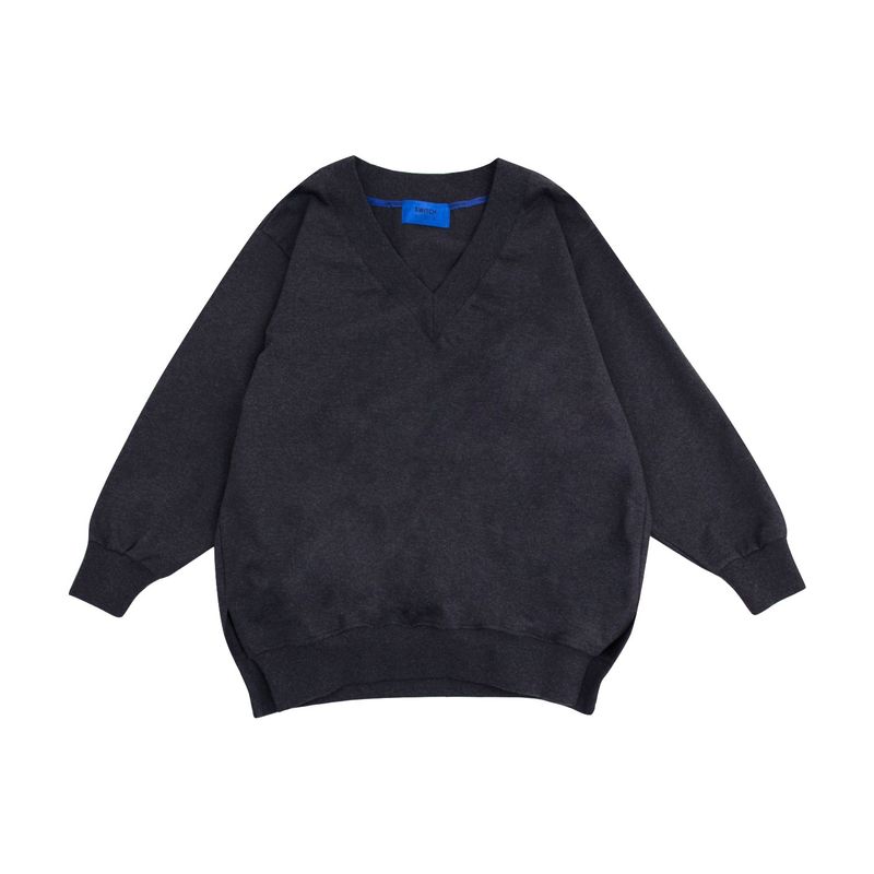 VネックレイヤードロングTシャツ（ユニセックス）_SYF3TS07CG