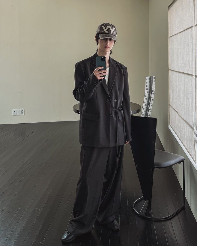 2PLAN（ツープラン）の「Louis Robe Overblazer Pants Set（Setup）」
