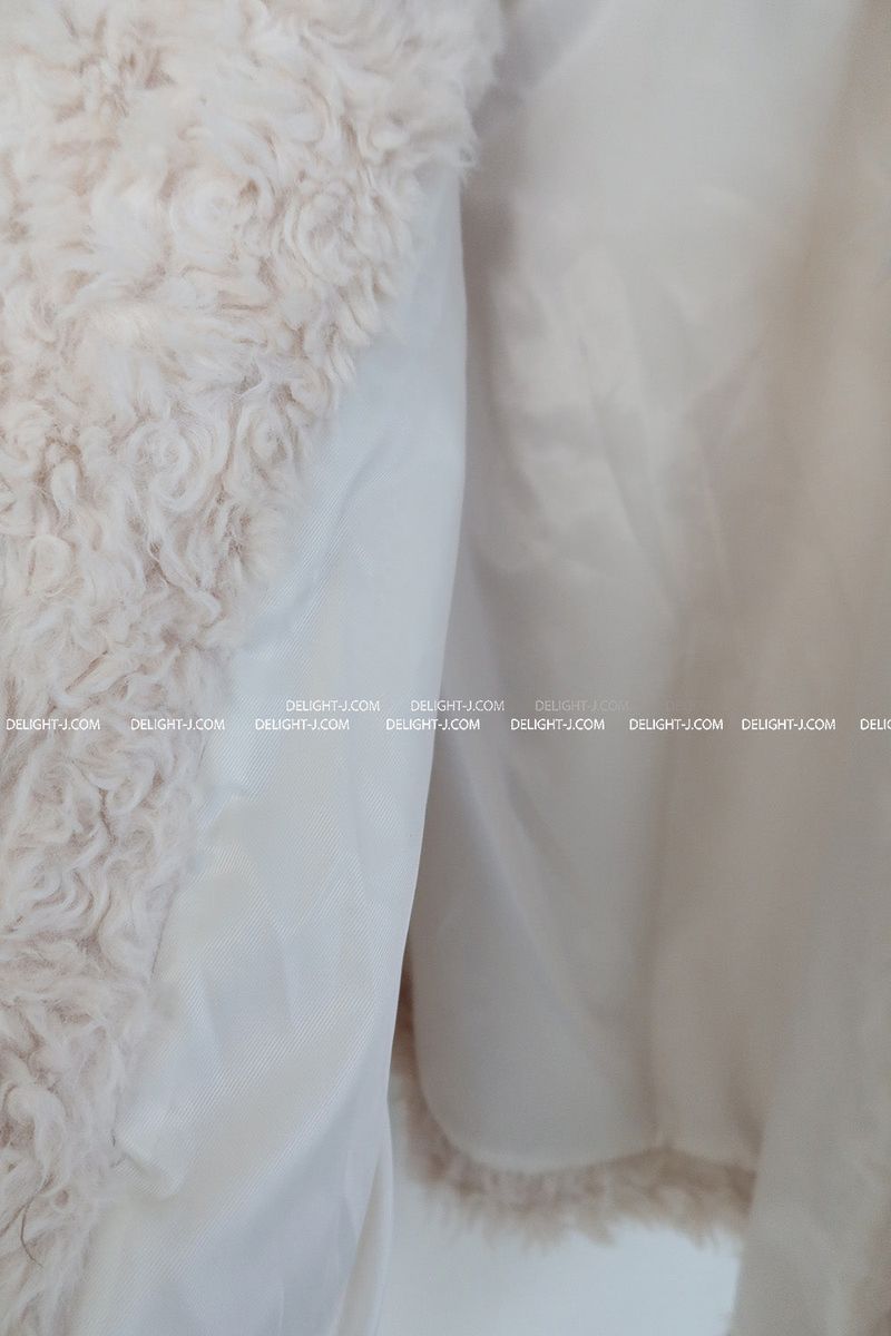 Shoko soft collar fur jacket