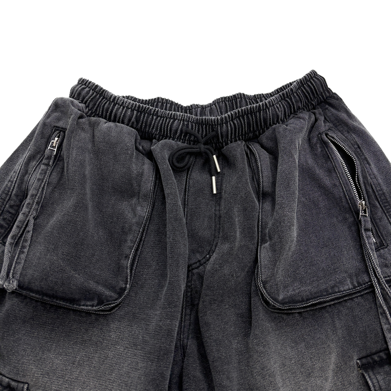d-ring cargo shorts