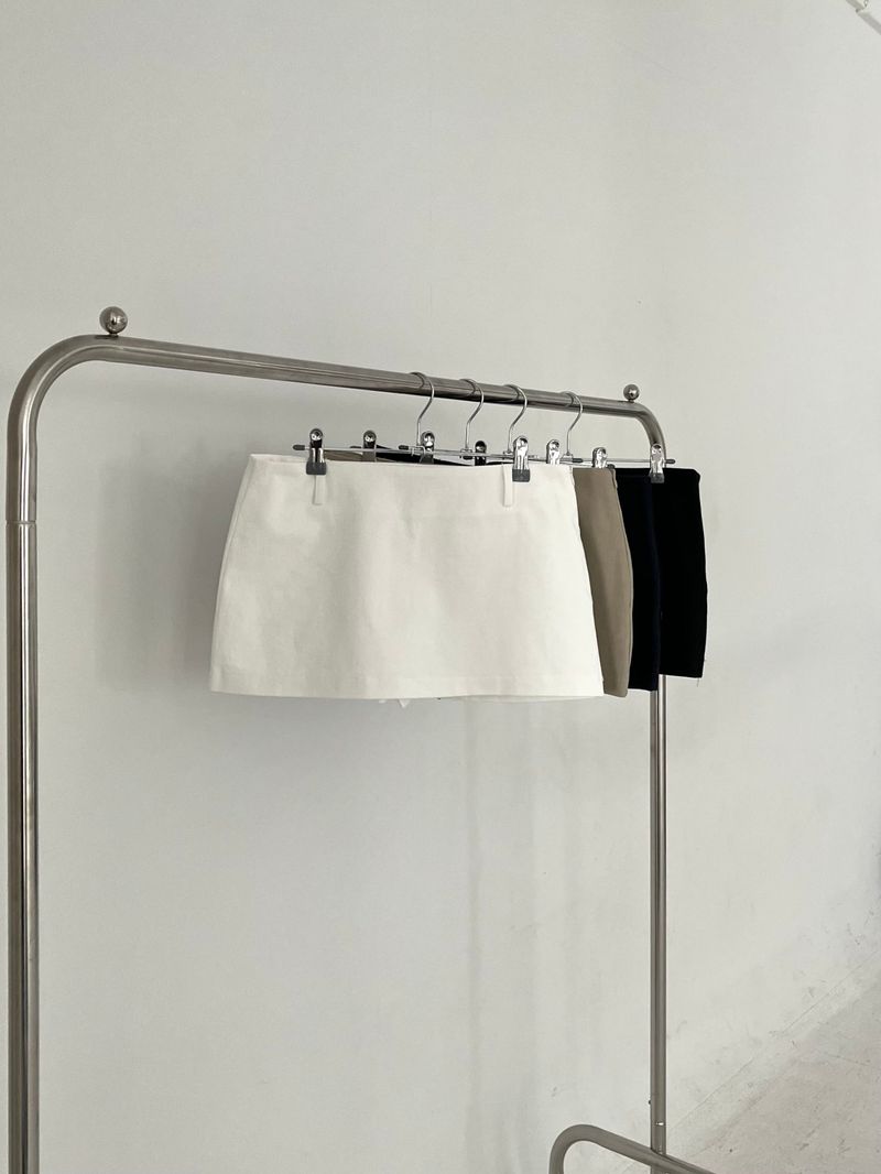 Vine Low-rise Mini Skirt (4 colors)