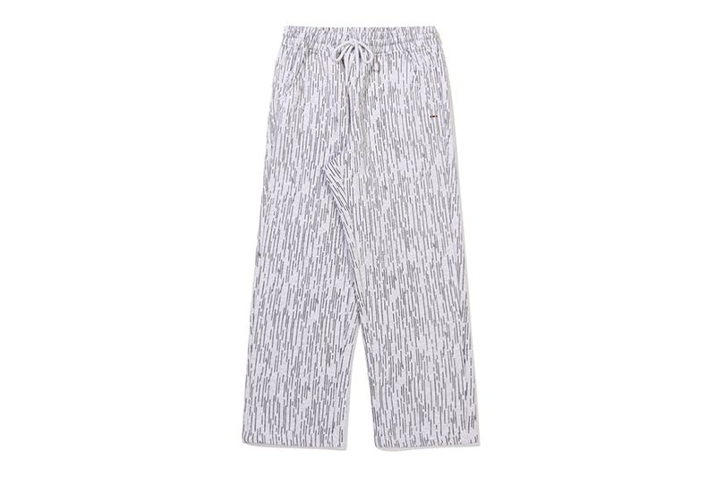 RAIN CAMO SWEAT PANTS_LIGHT GREY