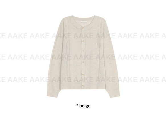 LINEN BLEND CARDIGAN