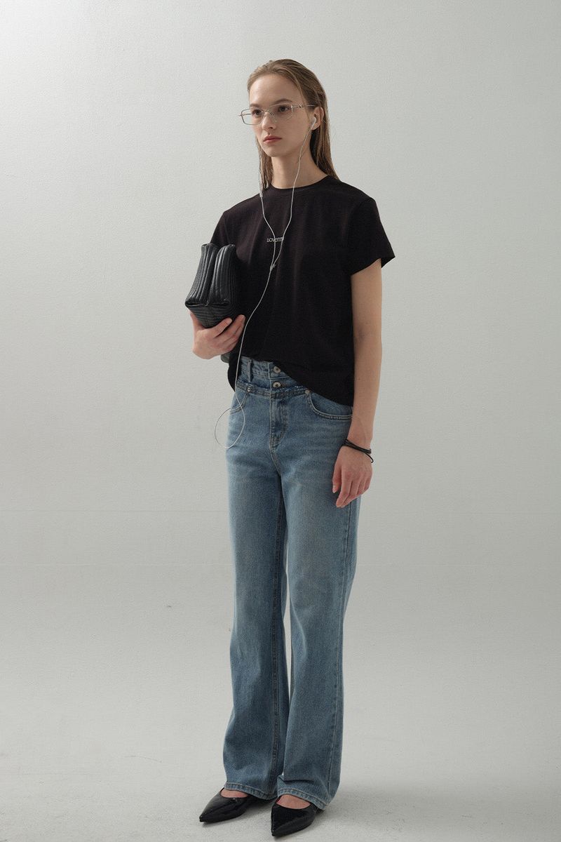 Double Waist Denim_Blue