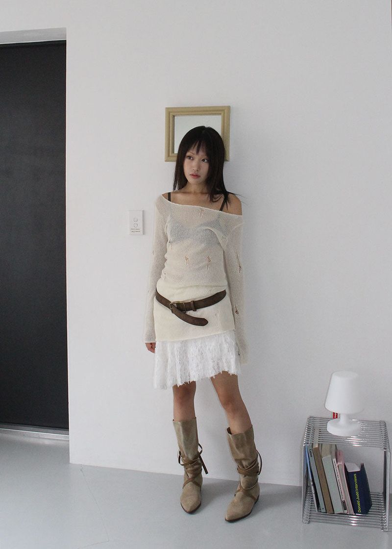 ANTIQUE BROWN BELT