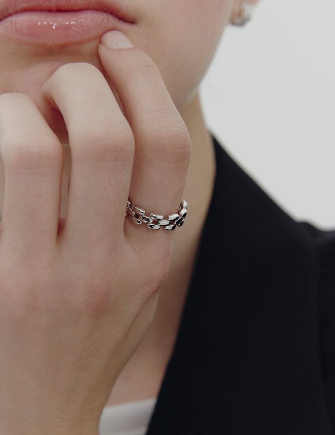 hyeres lor（イエール・ロール）の「26SS★ H-Link AB(W) Chain Ring M（Accessories）」