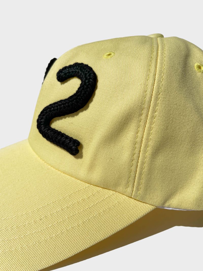 CUSTOM INITIAL CROCHET CAP