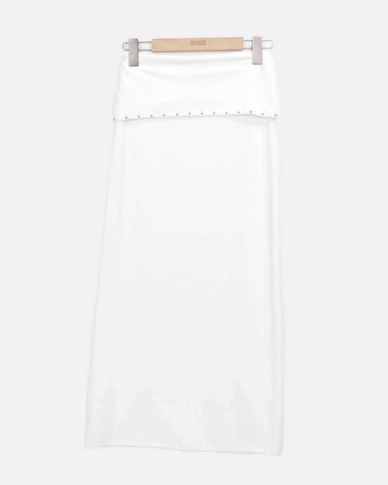 Shuden Stud Maxi Long Skirt