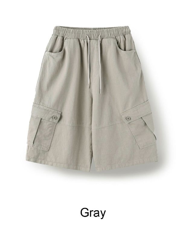 Rowoon Cargo Bermuda Banding Pants