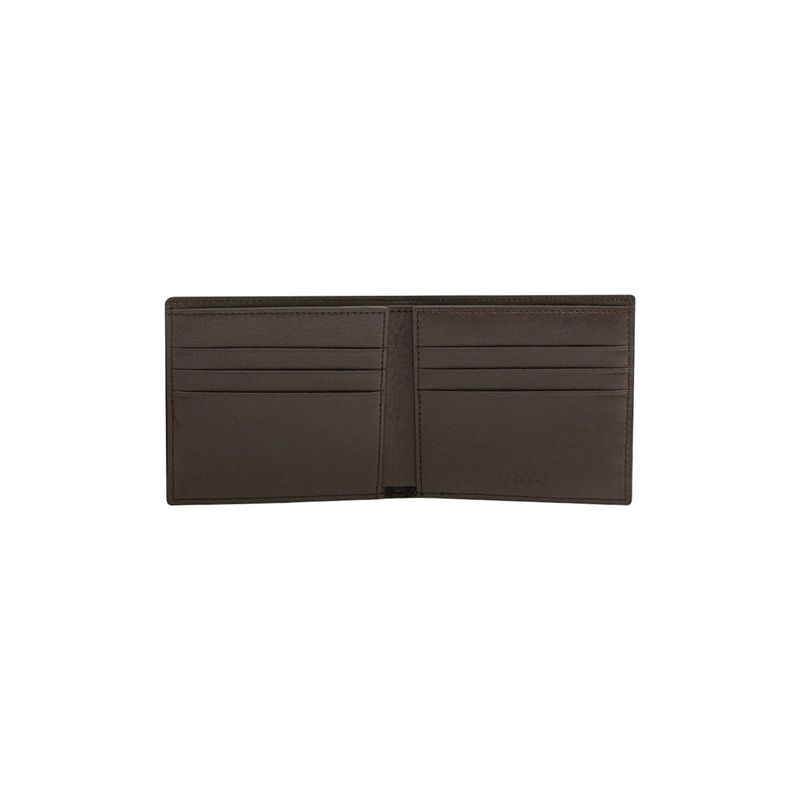 Crack Bi-fold 6CC 1/2 Wallet_Brown