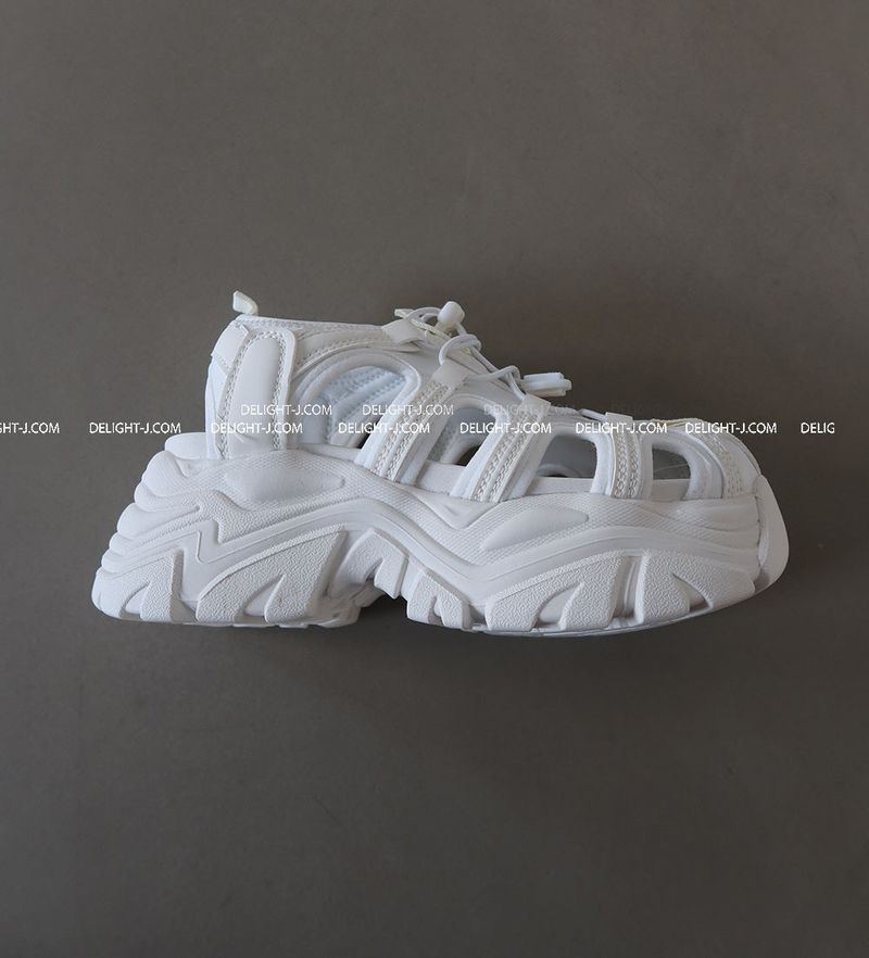 full-heeled sandal sneakers