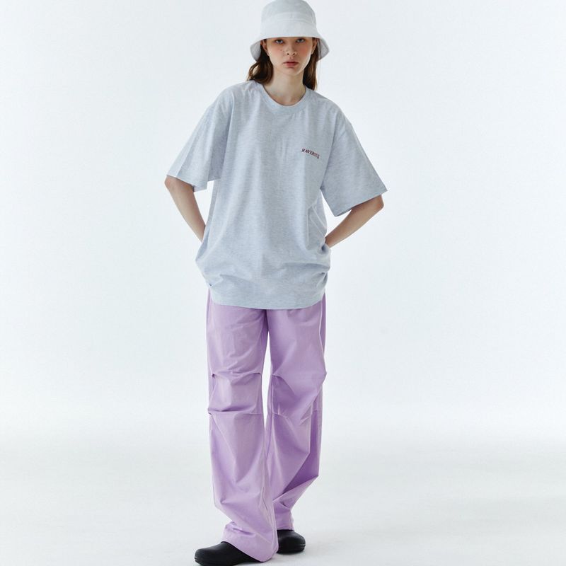 Shape Logo T-Shirt Melange Gray