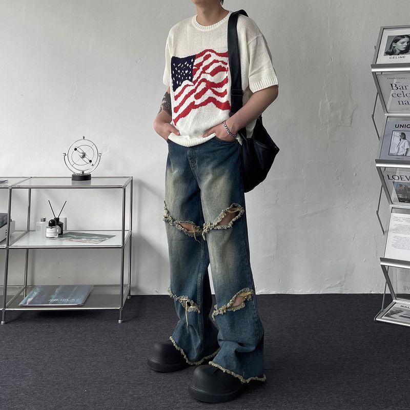 CM - USA Flag Knitwear (4 colors)