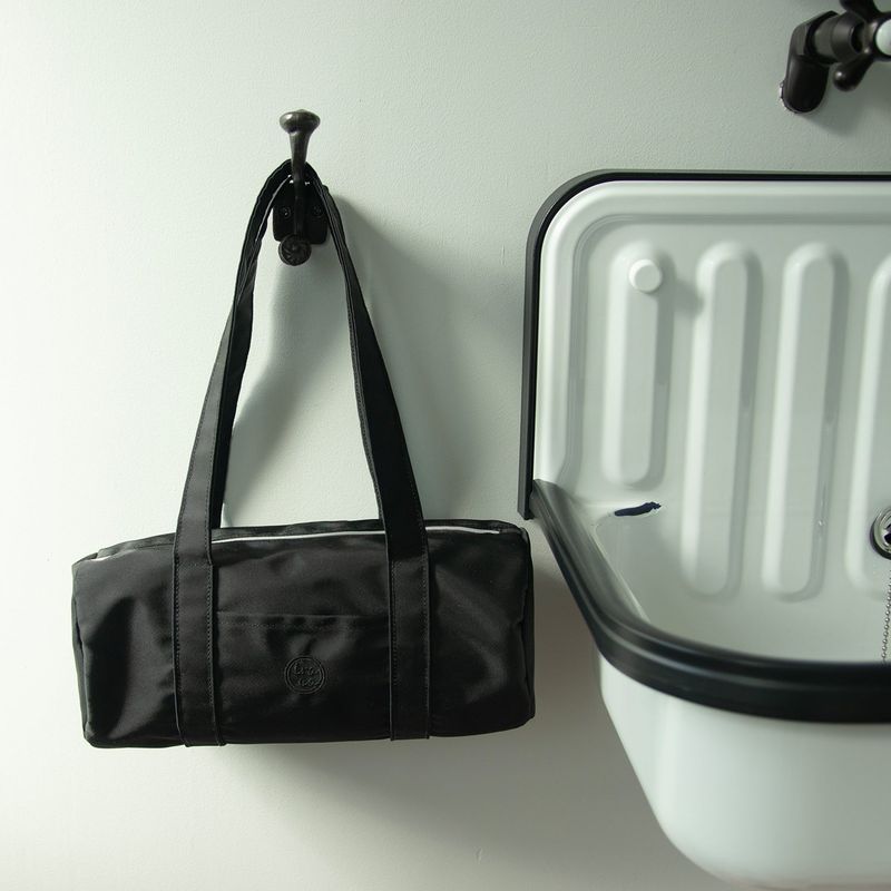 mini duffle bag_black