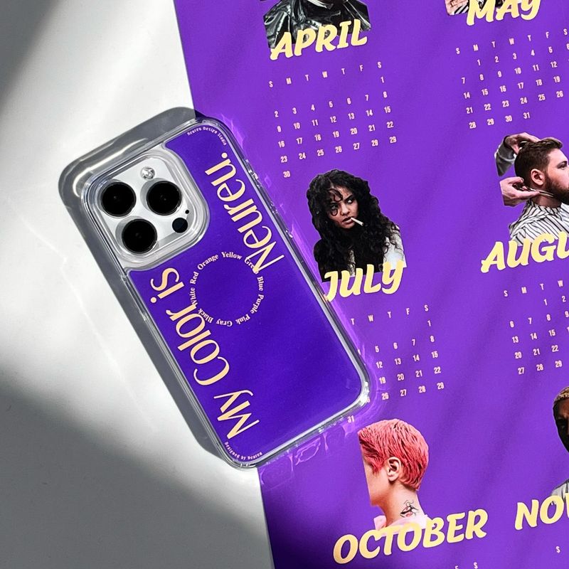 My Color Case (Purple Jelly Hard)