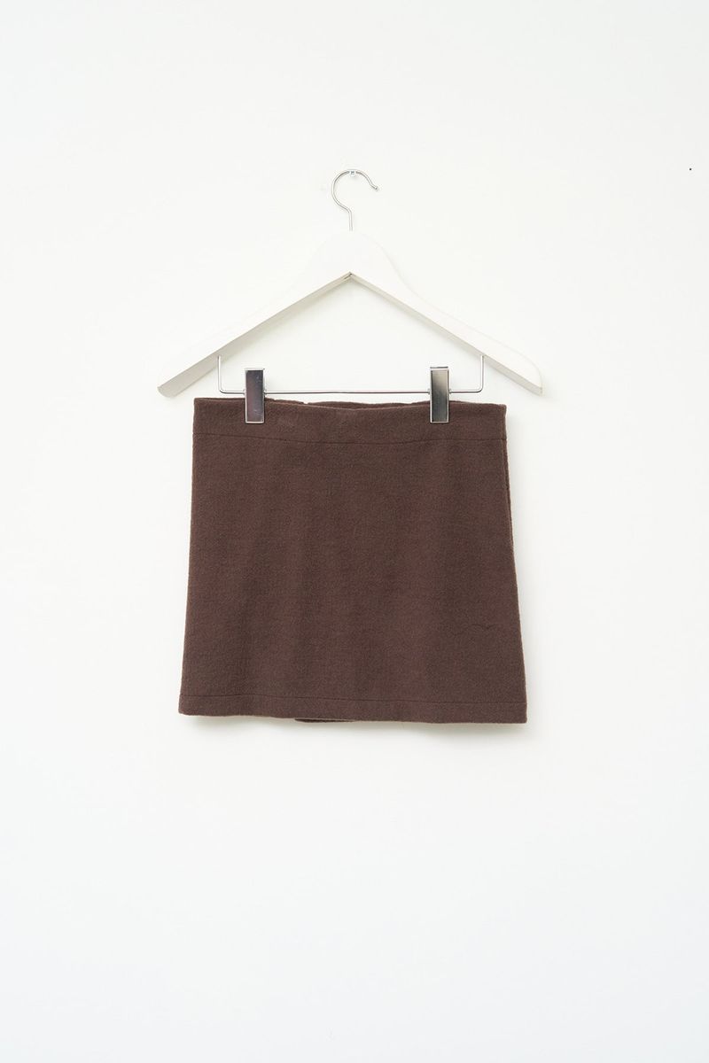 (W) Jent Button Skirt