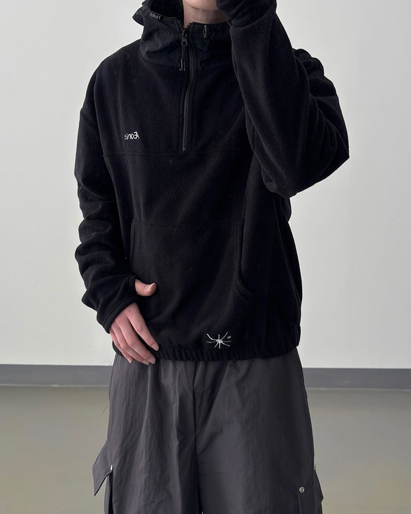 SERNIC Hooded Fleece Warmer Anorak