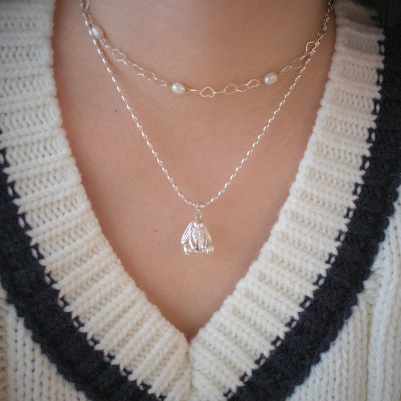 Ivorybubble(アイボリーバブル)の「【MADE】 Little bunny necklace L(Accessories)」