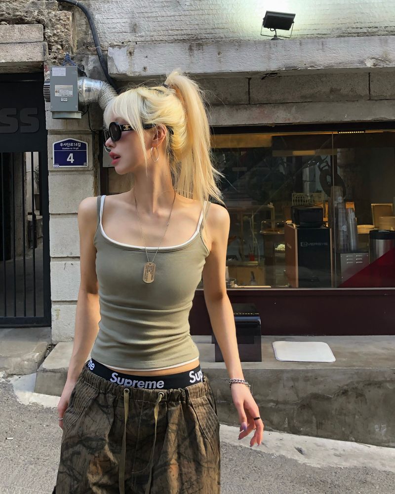 layered basic sleeveless