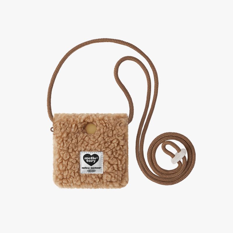mellotory(メロートリー)の「COMPACT NECKLACE BAG (BROWN)(Bags)」