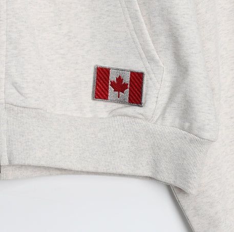 Flag Printing Hood Zip-Up