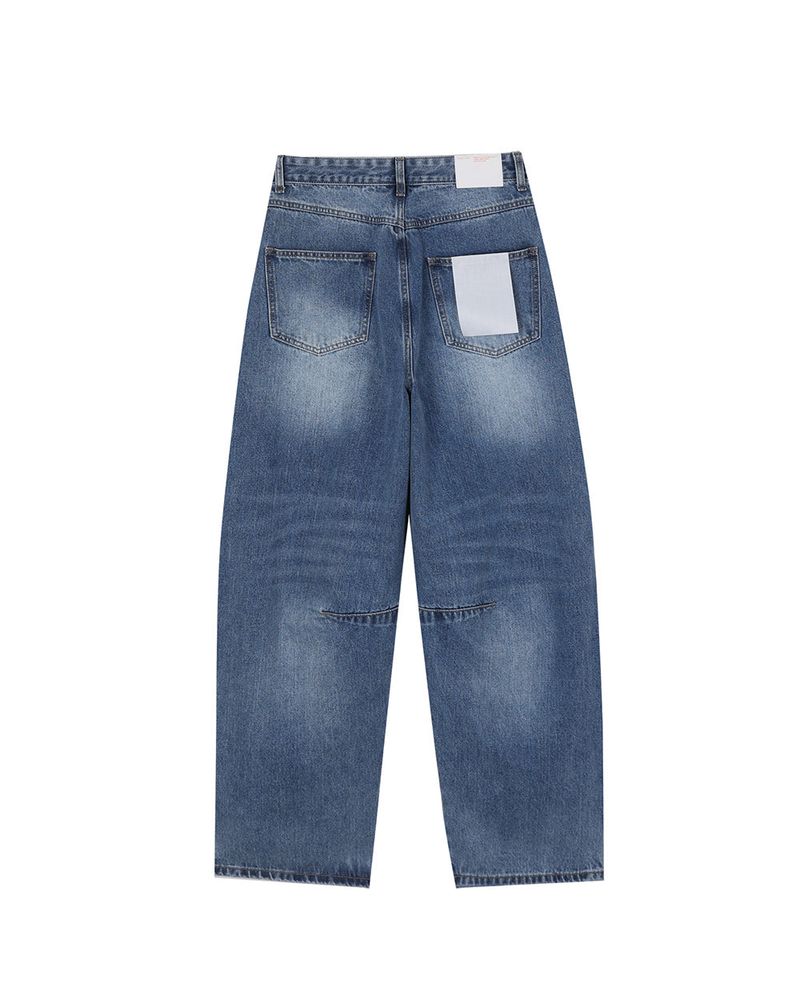 Nova Curved Panel Denim Pants