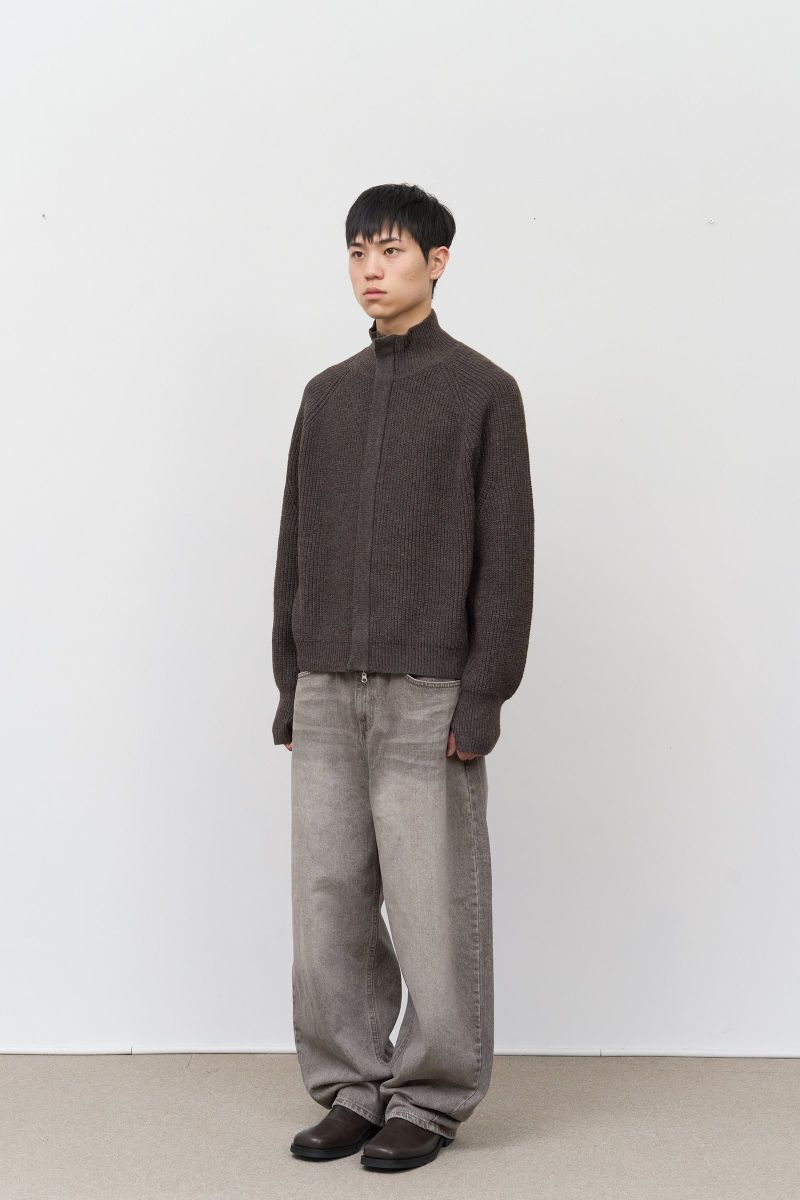 Standard Knitted Zip Up