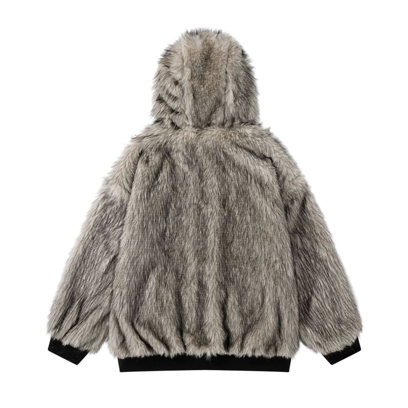 Marlow Reversible Logo Fur Jumper