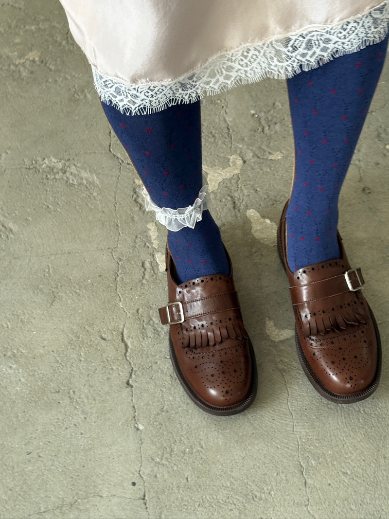 tassel leather loafer