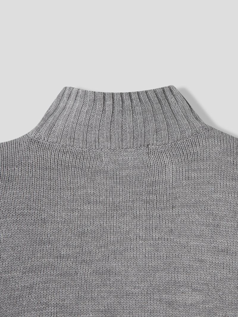 Legacy Diagonal Knit Zip-Up 4C