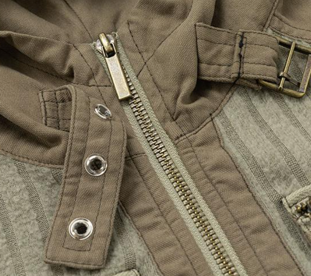 Talia Contrast Pocket Hood Zip-Up