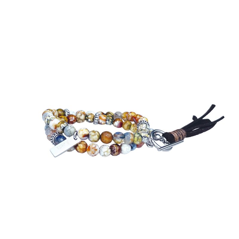 2PLAN（ツープラン）の「[MADE] Mix gemstone bracelet (1 color)（Accessories）」