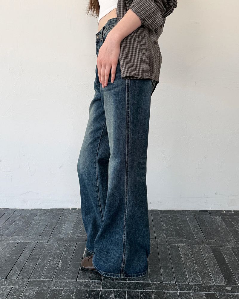 [ORIGINAL] Spo Semi Bootcut Denim Pants