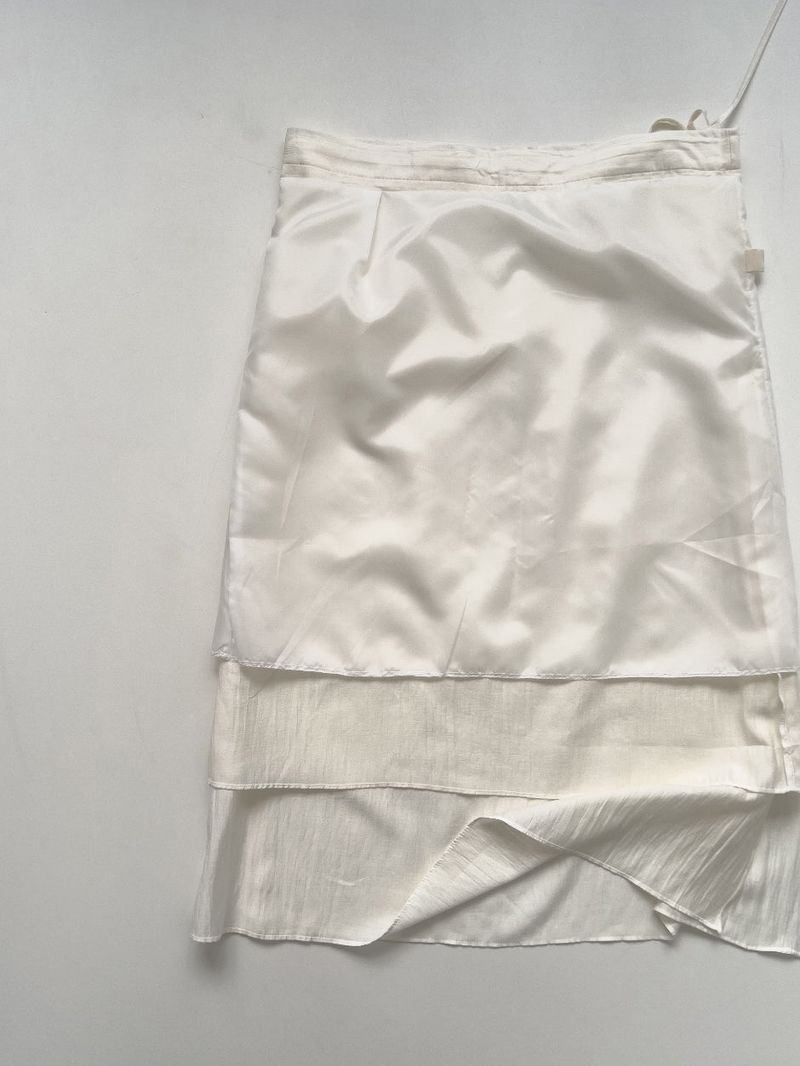 Radi Chiffon Layered Wrap Skirt