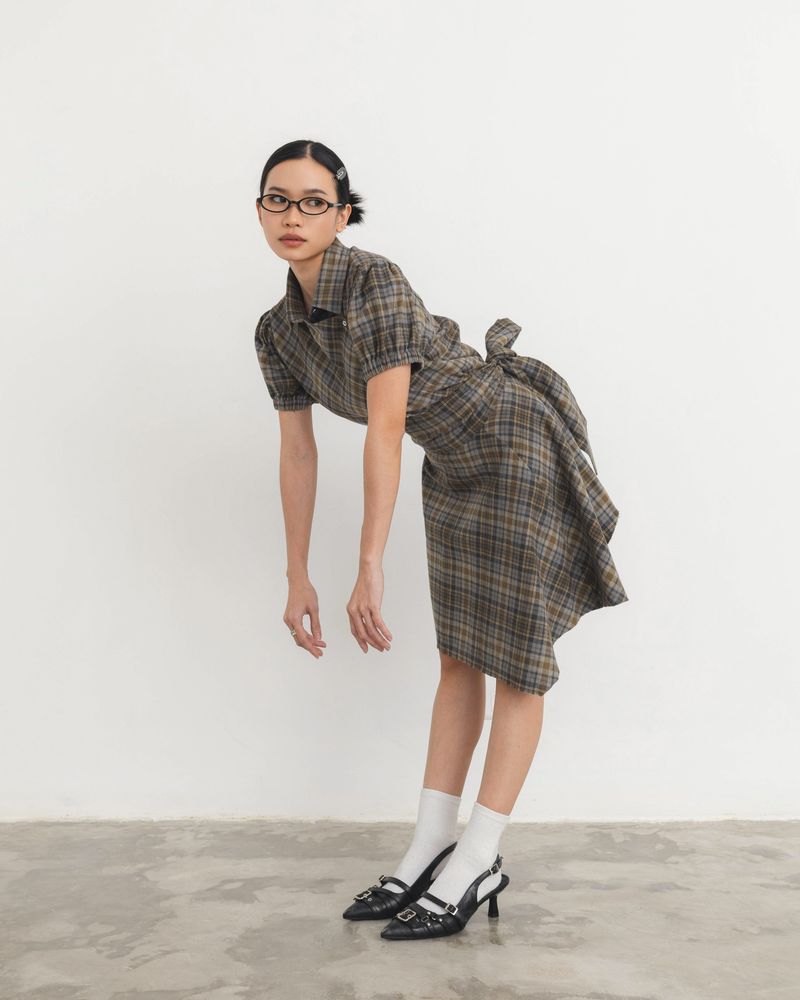 Tartan Wrapped Skirt