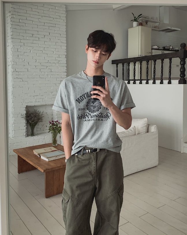 Poneer Cation Parachute Diagonal Cargo Pants