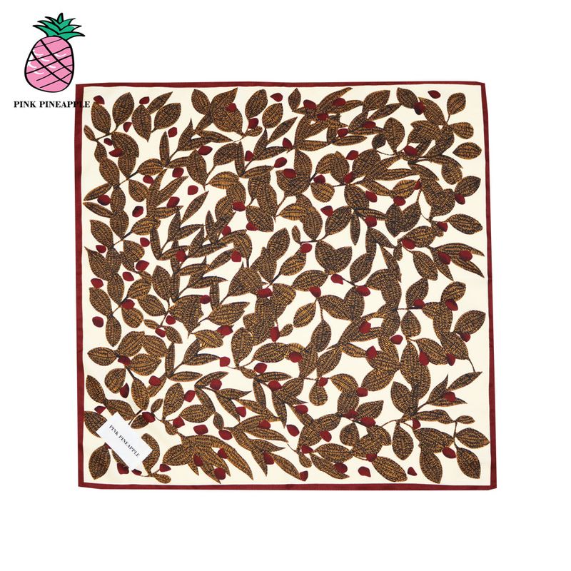 LEAF PETITE SCARF (2COLOR)