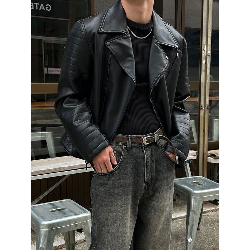LAURANT（ロラン）の「[PROMOTION] Patch biker rider jacket(2color)（Jackets/Outerwear）」