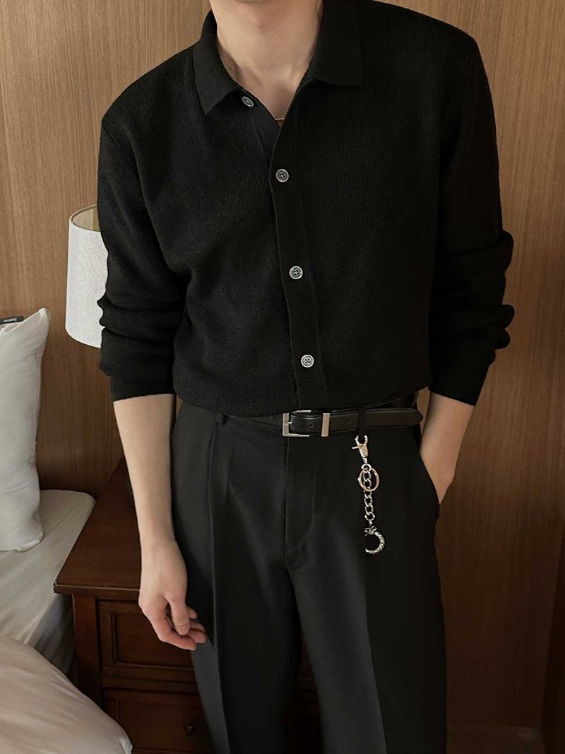 ASCLO（エジュクロ）の「Digan Soft Collar Cardigan (10color)（Tops）」