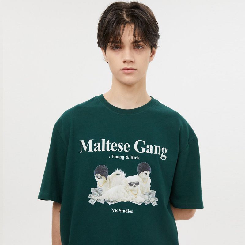 Maltese gang half sleeve tshirts