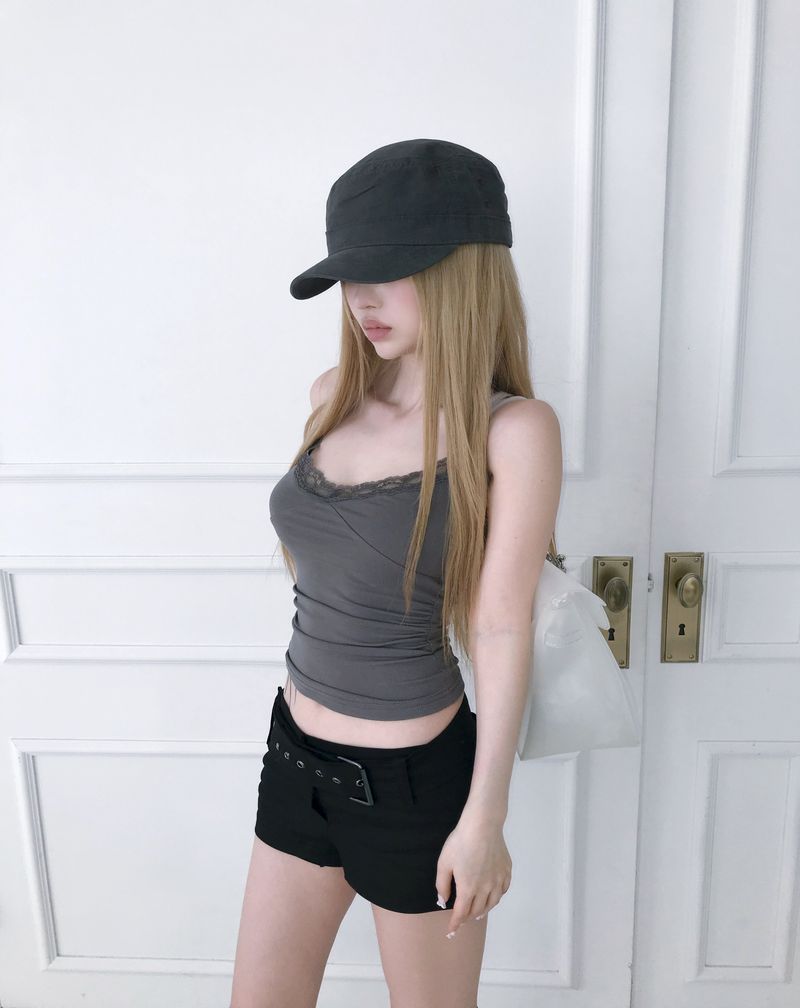 apple lace top(6 color) 