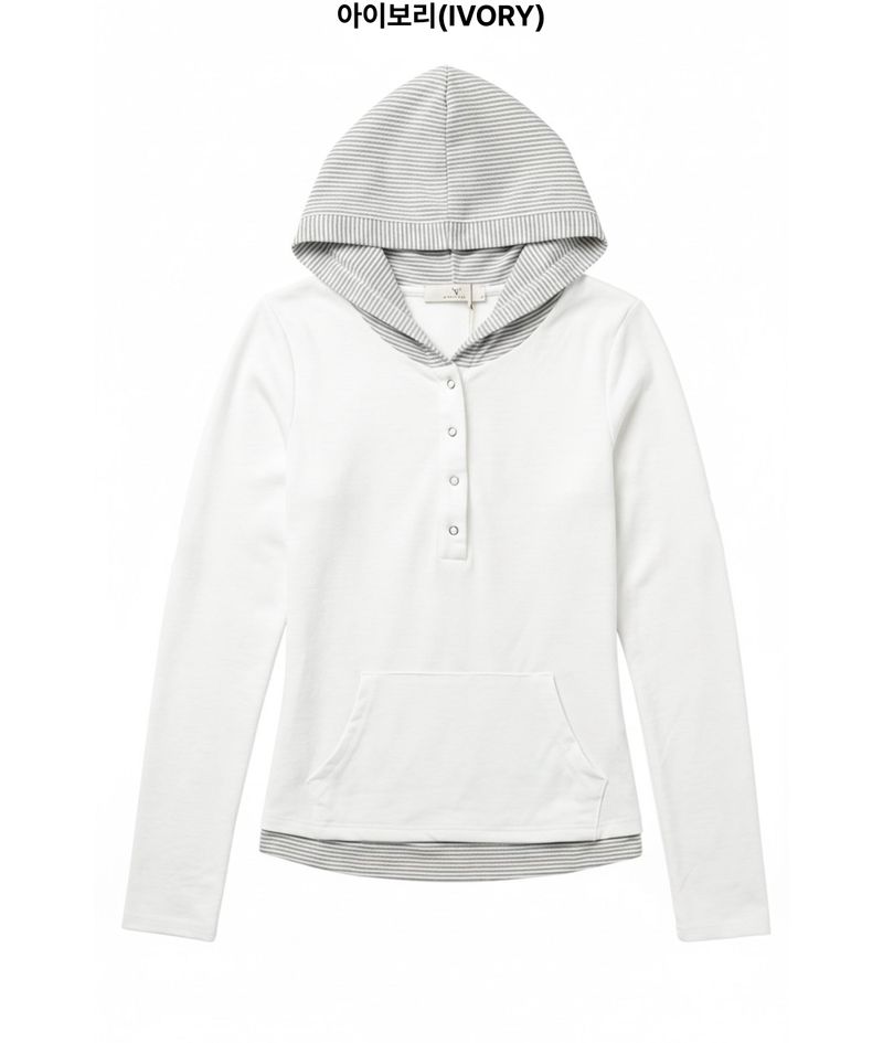 Monde Deep Henley Hoodie