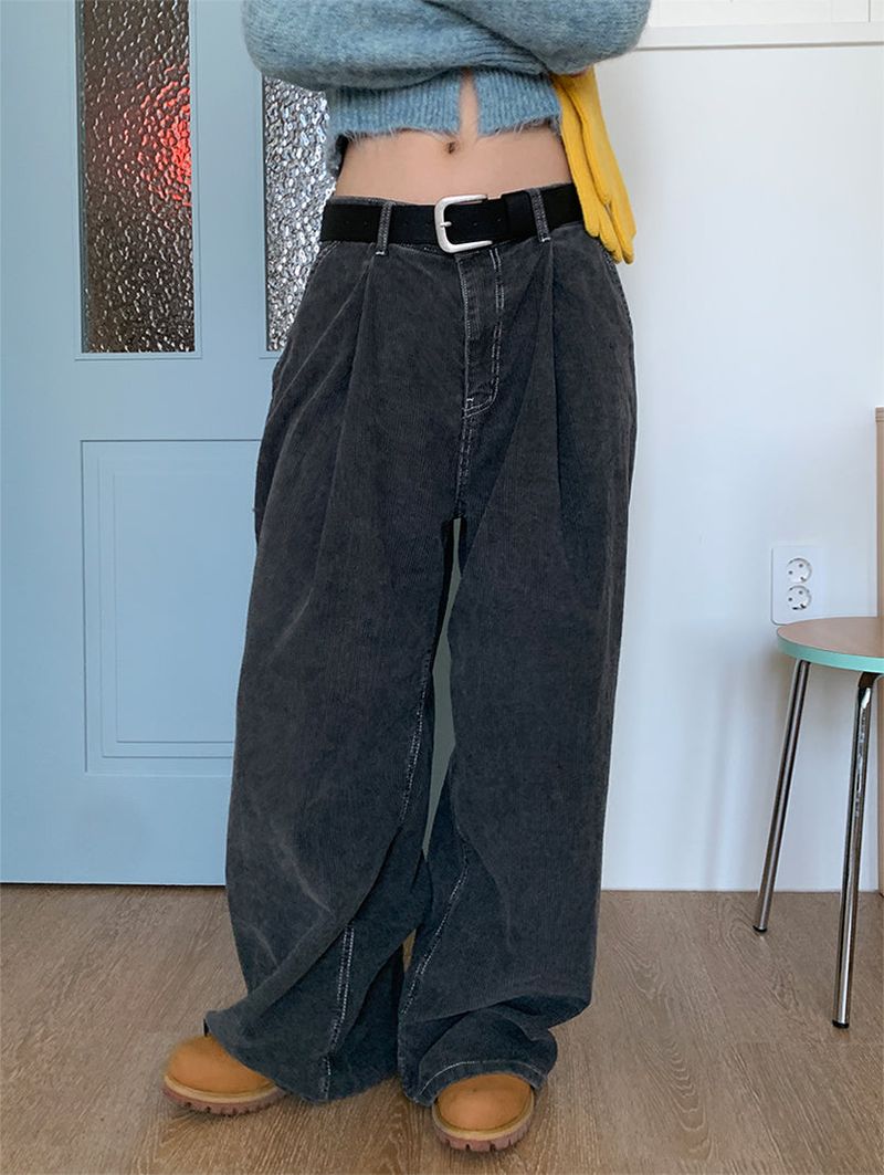 CORDUROY BACK POCKET PANTS (2C)