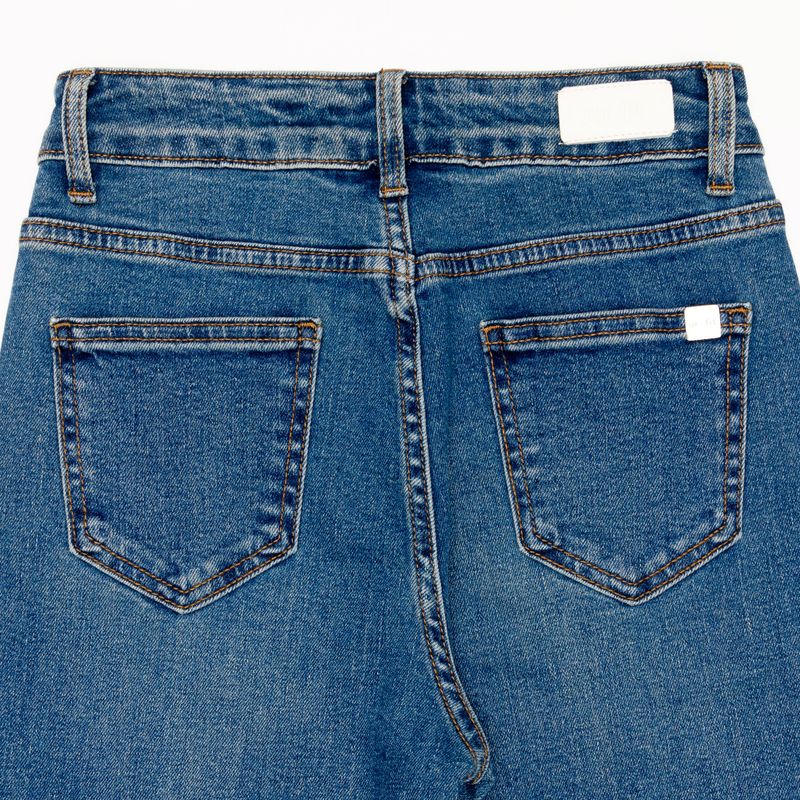 BASIC SPANDEX BOOTCUT DENIM PANTS code 18311