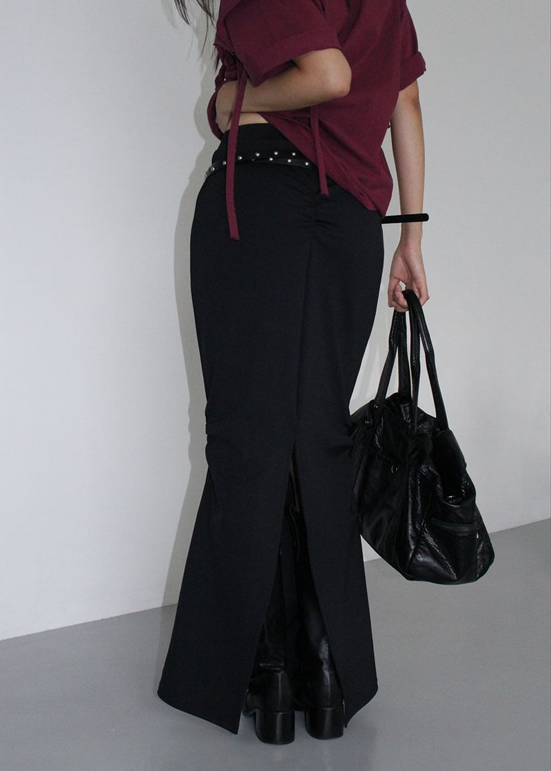 BLACK 2WAY SHOULDER BAG